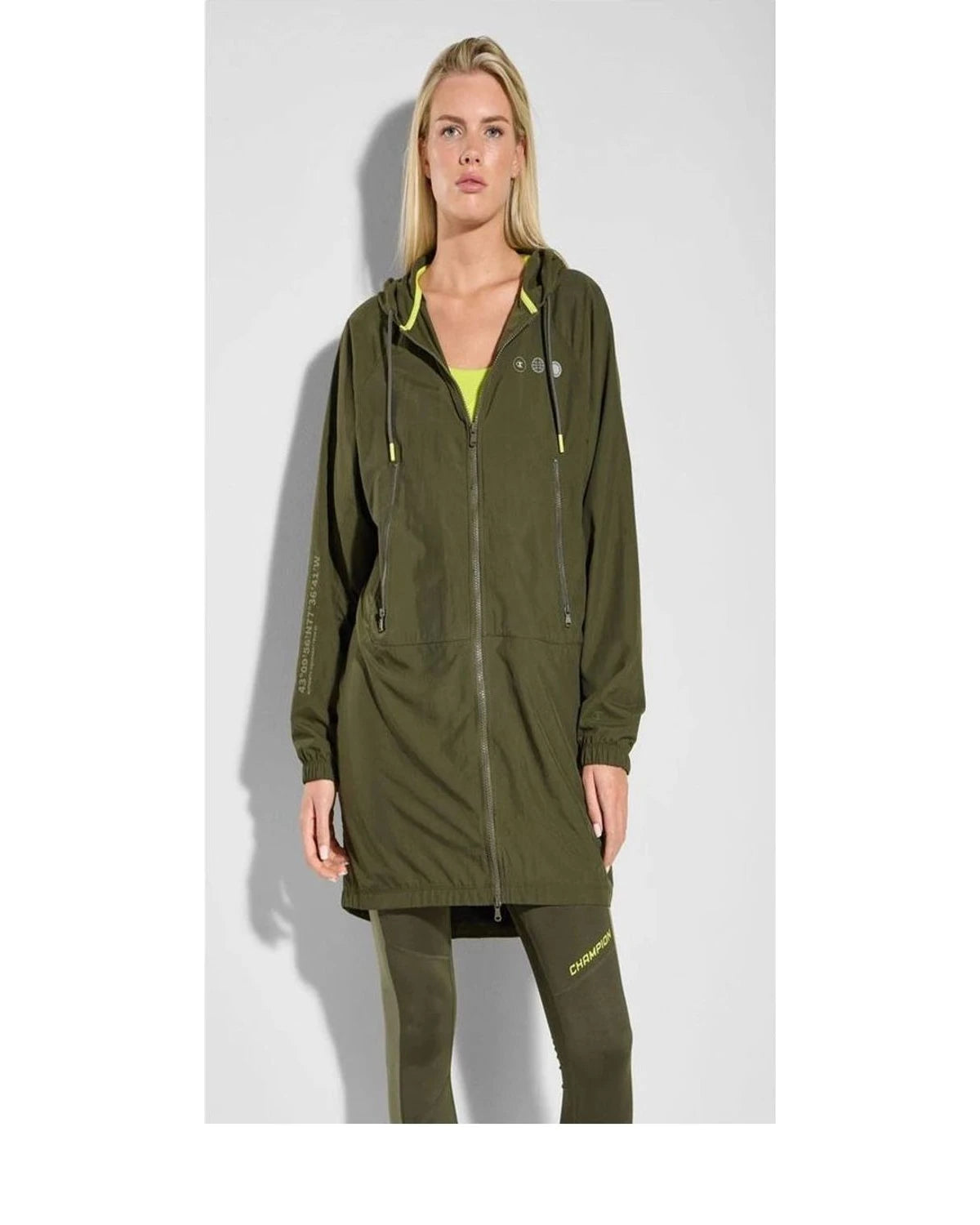 Champion Windbreaker in green, Polyamide — view 2