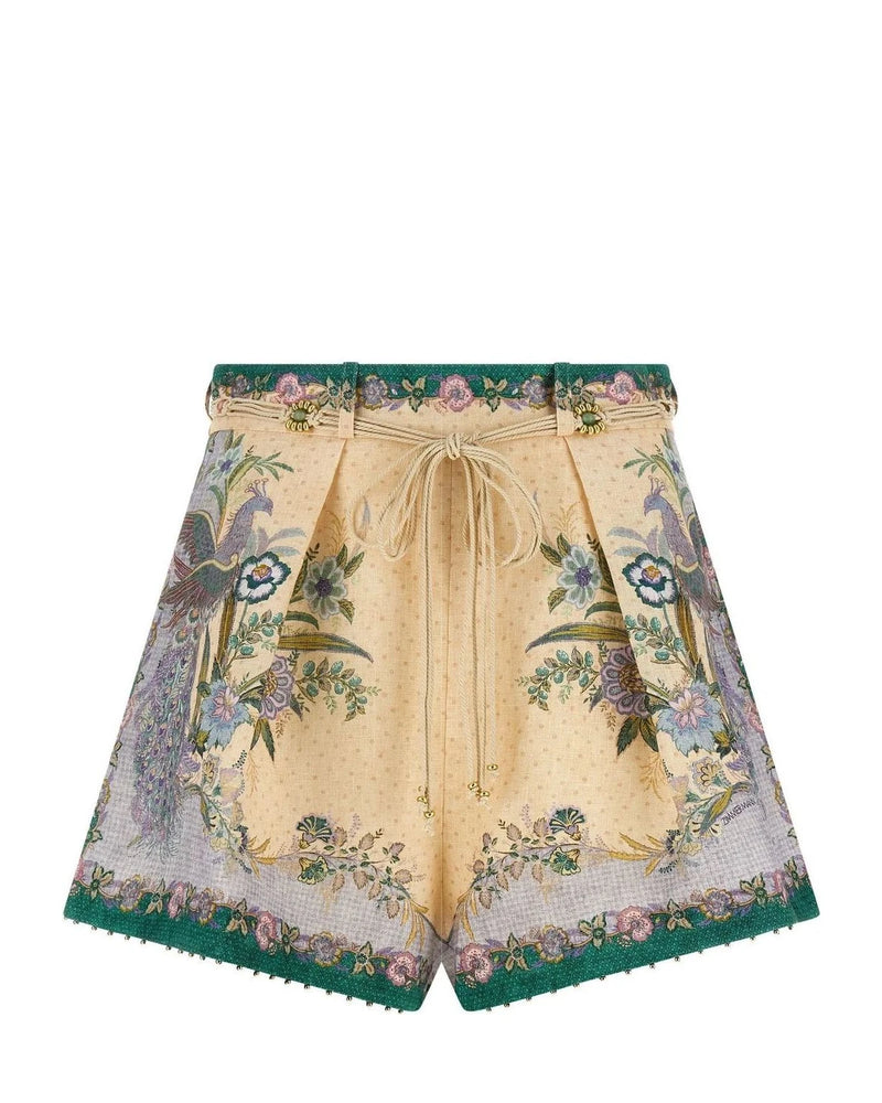 Zimmermann Bermuda in multicolor, Linen
