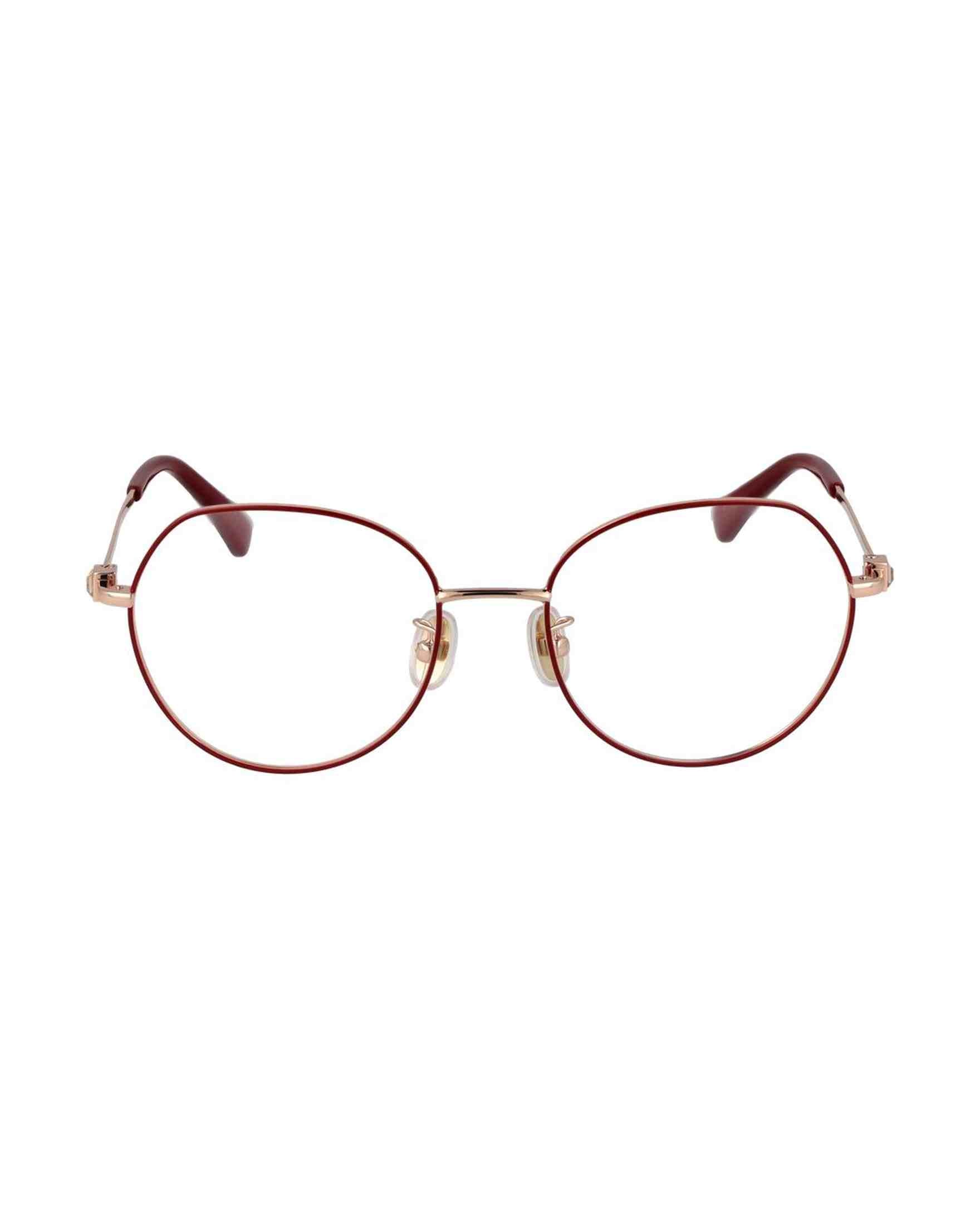 Max Mara Red Women Optical Frame Glam Steals