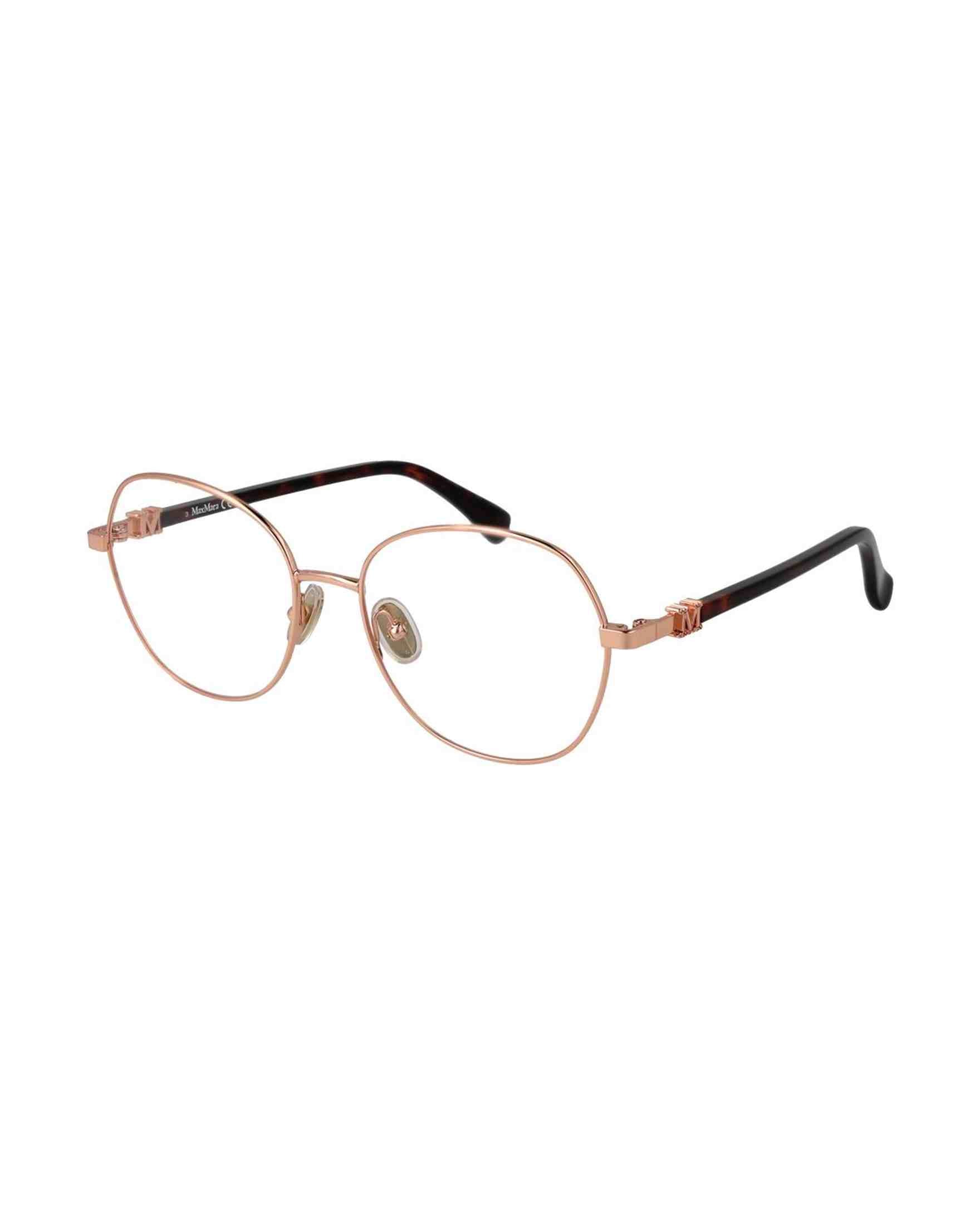 Max Mara Rose Gold Women Optical Frame Glam Steals
