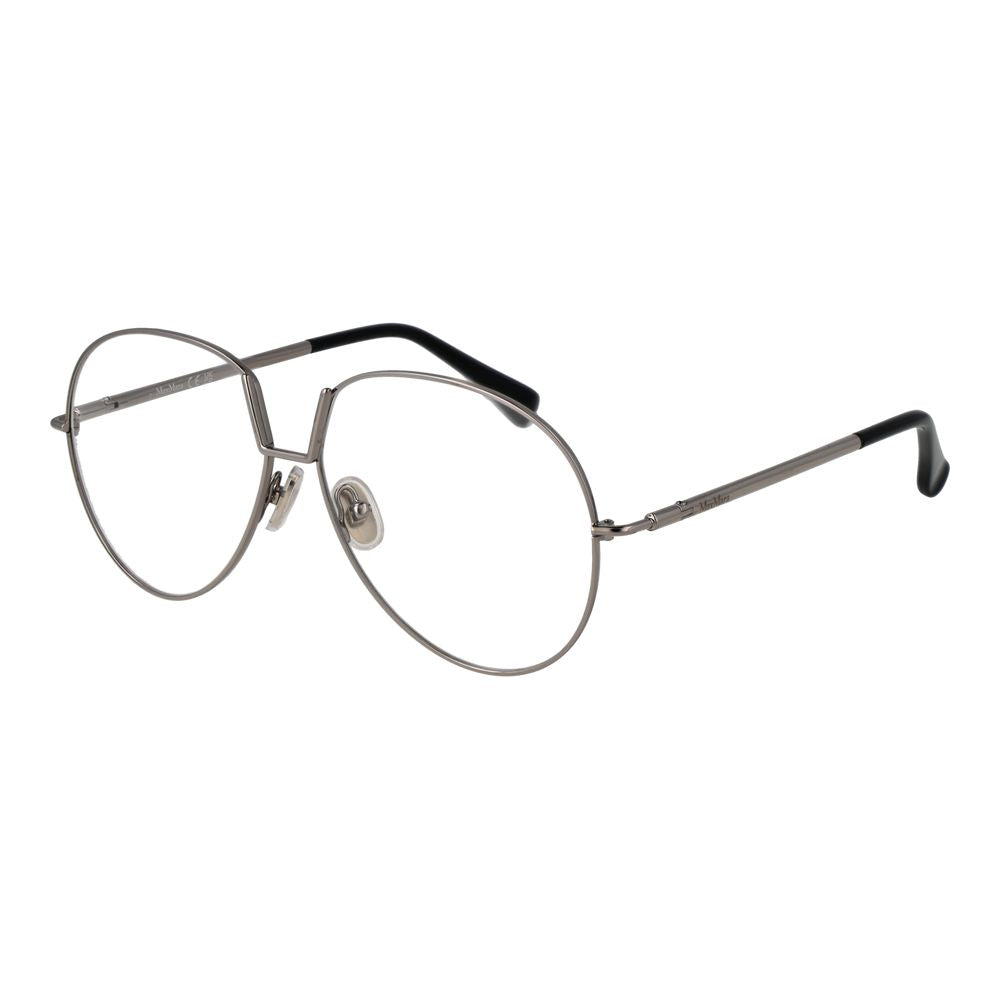 Max Mara Silver Women Optical Frame Glam Steals