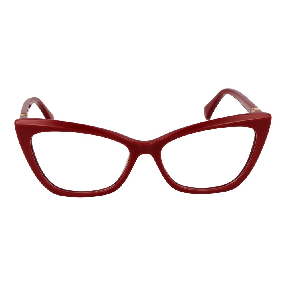 Max Mara Red Women Optical Frame Glam Steals