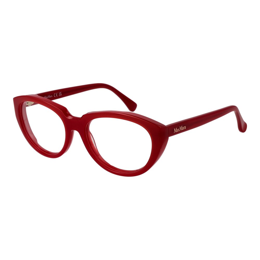 Max Mara Red Women Optical Frame Glam Steals