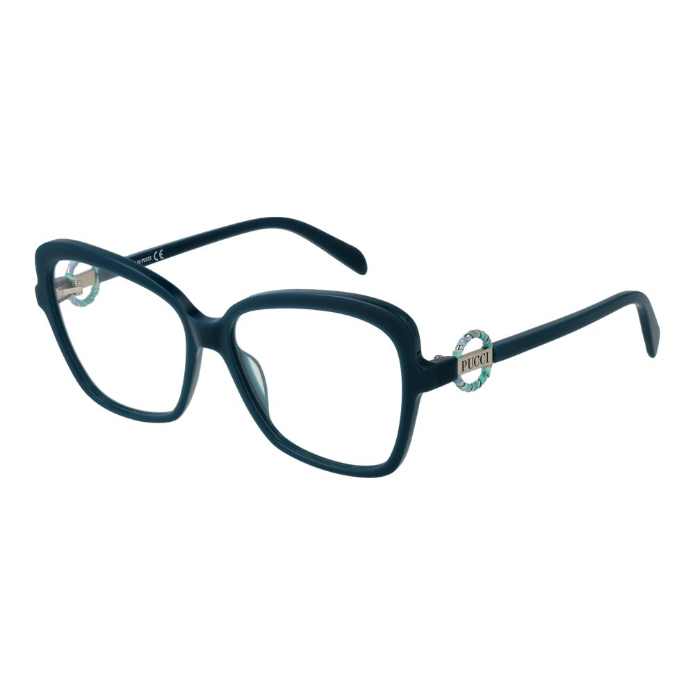 Emilio Pucci Turquoise Women Optical Frame