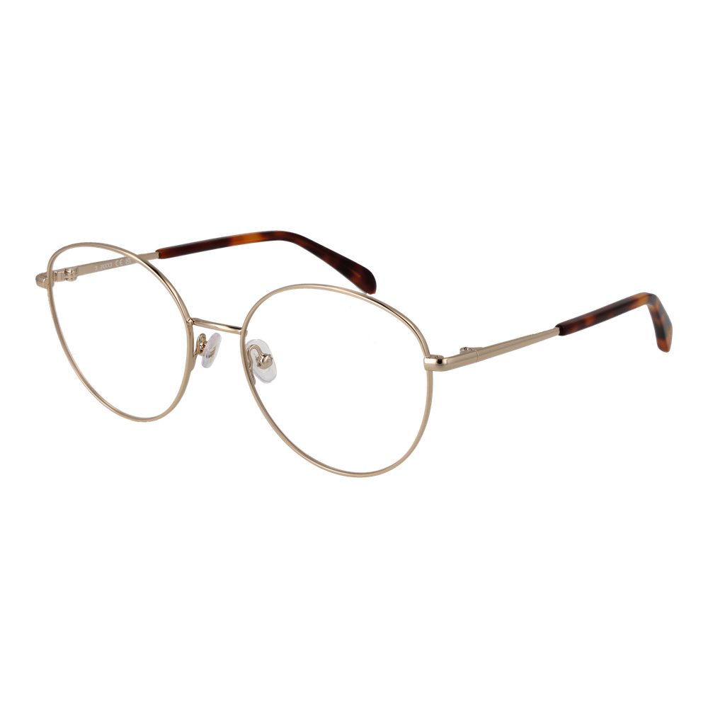Emilio Pucci Gold Women Optical Frame