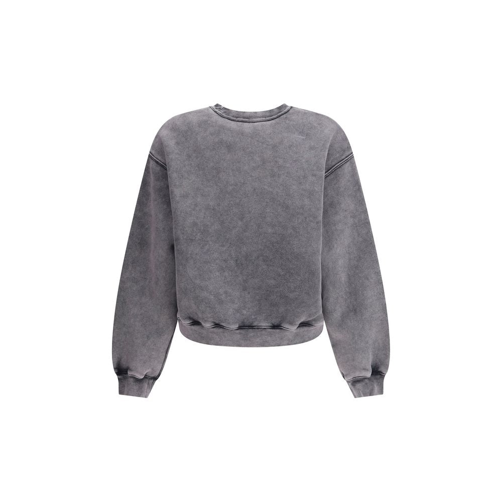 Alexander Wang Embossed Logo Crewneck Sweat-shirt