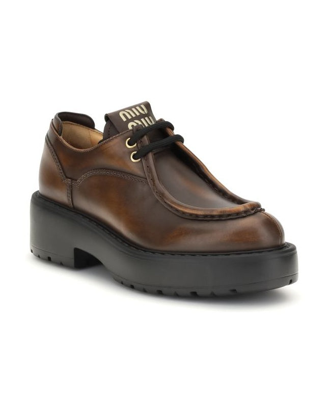 Miu Miu Laced Up Shoes Glam Steals
