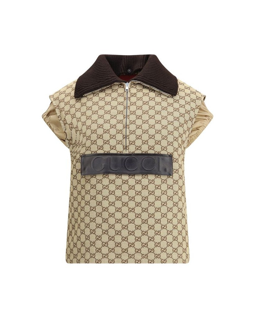 Gucci Bomber Gilet with single front pocket