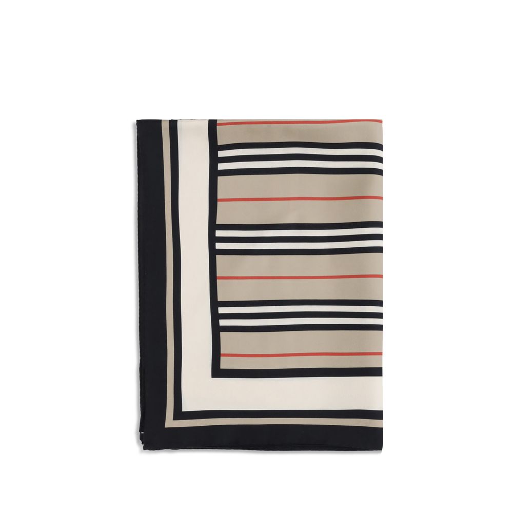 Burberry Silk Print Collage Scarf Glam Steals