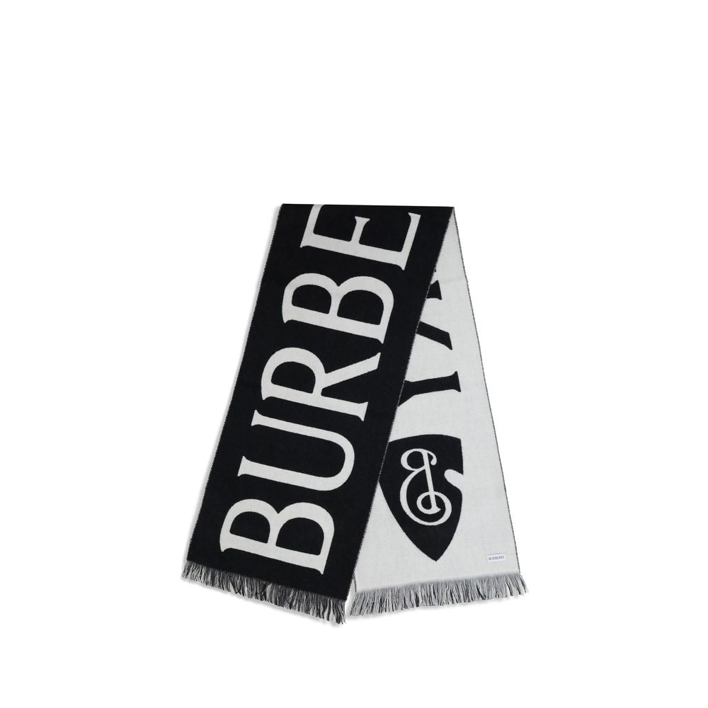 Burberry Wool Logo Scarf Glam Steals