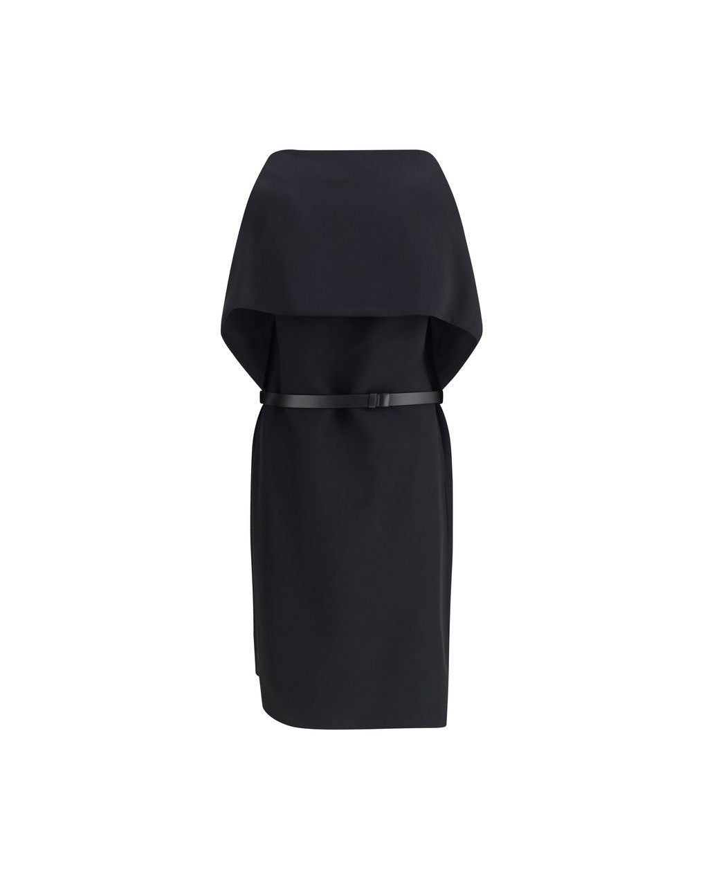 Salvatore Ferragamo Belted Midi Dress Glam Steals