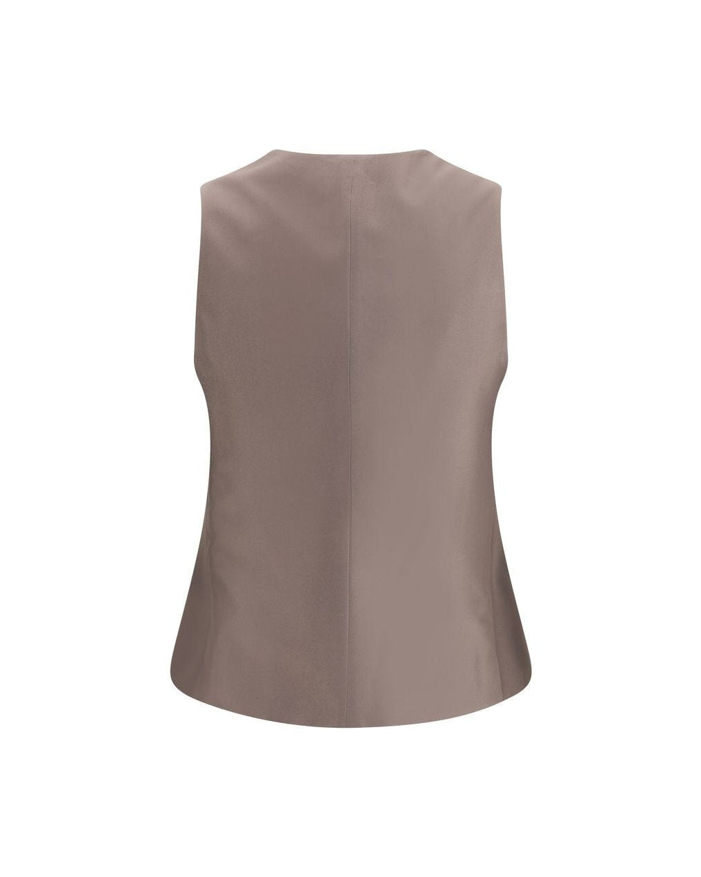 Armani Giorgio Single Breasted Hemp and Viscose Vest Glam Steals