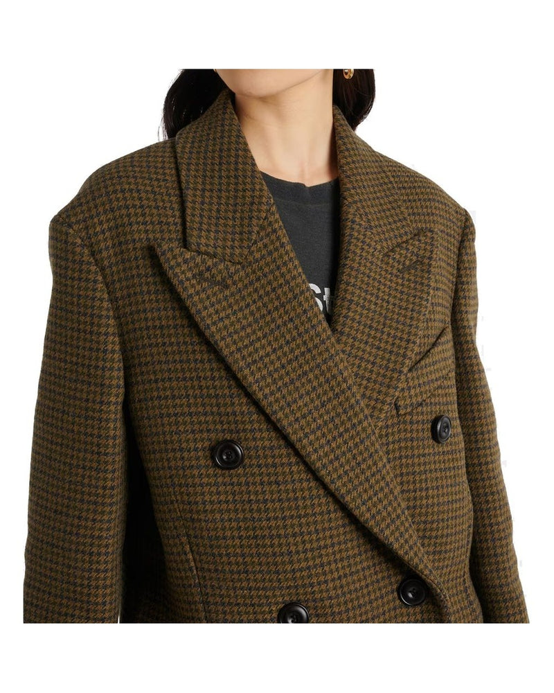 Acne Studios Brown Fibers Coat Glam Steals