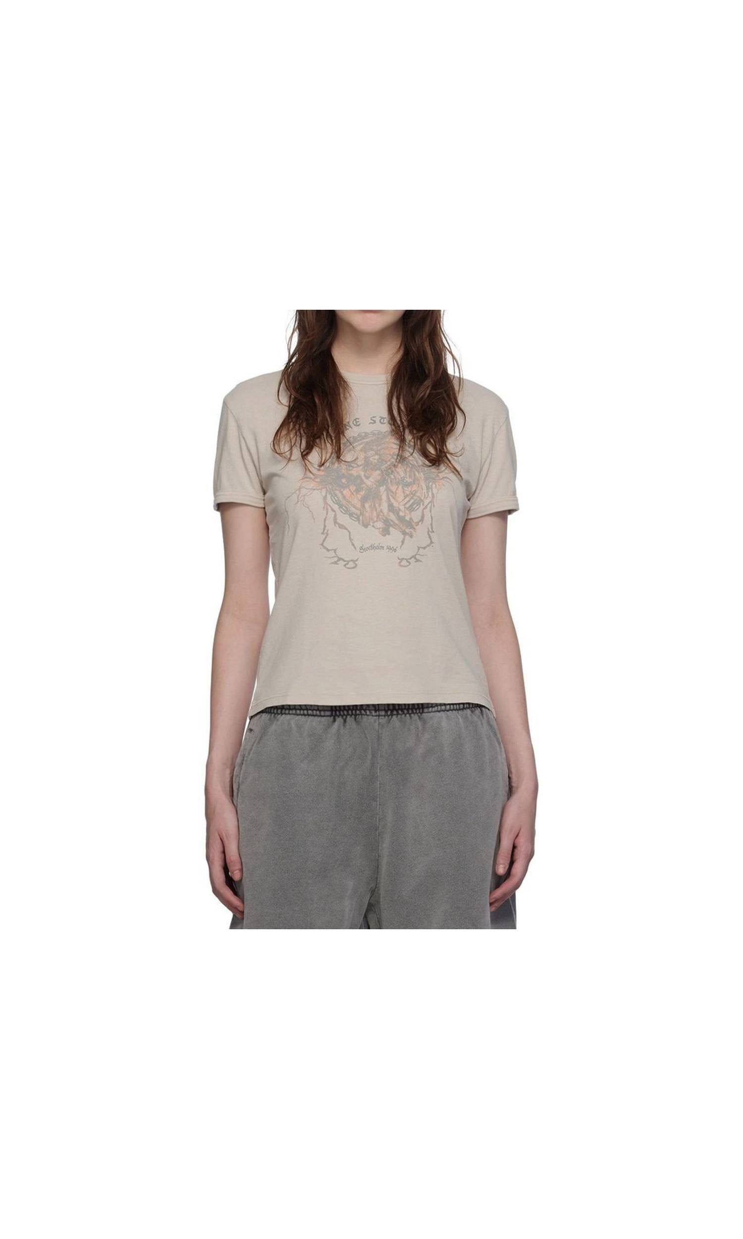 Acne Studios Printed T-Shirt Glam Steals