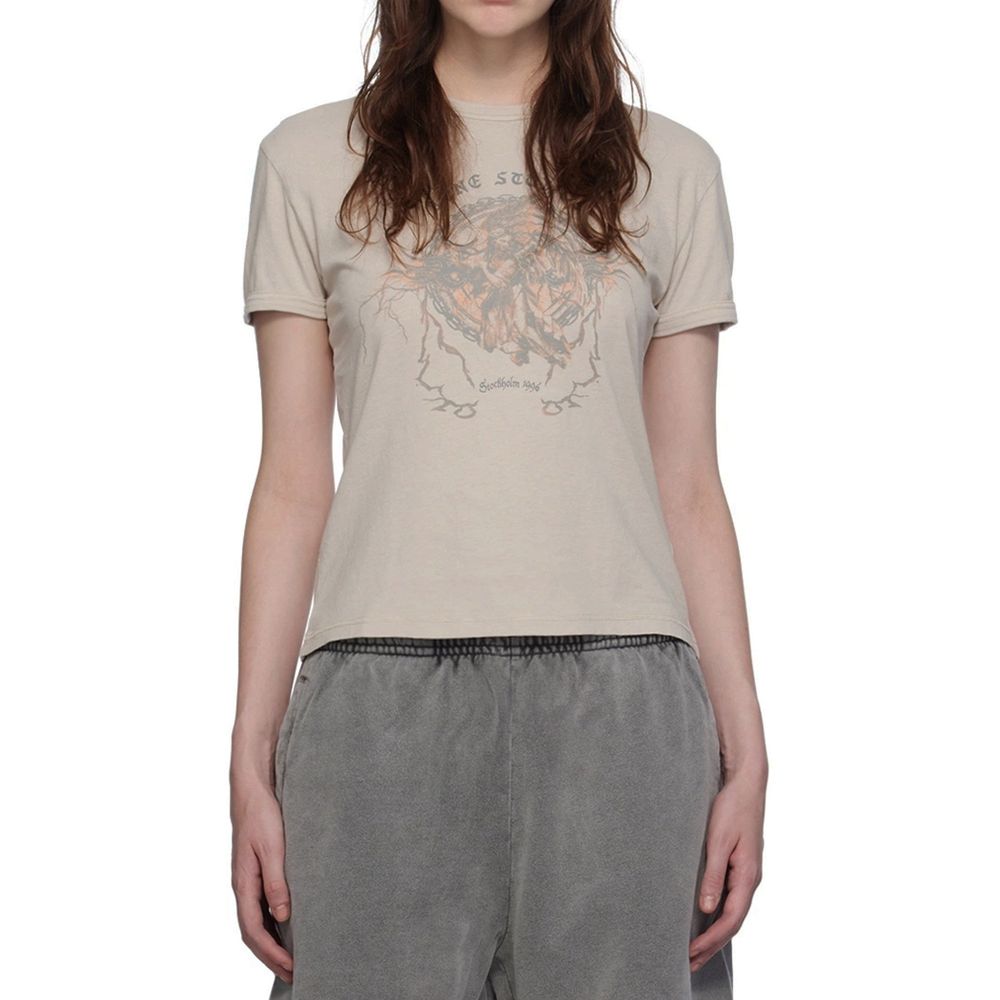 Acne Studios Printed T-Shirt Glam Steals