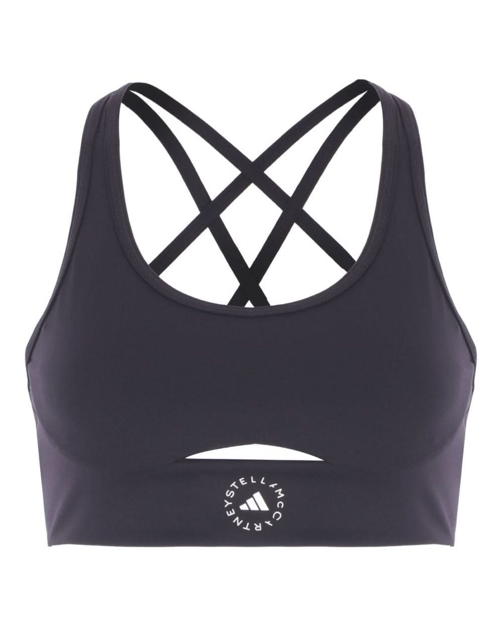 Adidas By Stella Mccartney Black Bra Glam Steals