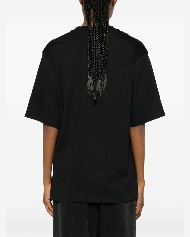 Adidas By Stella Mccartney Black Polo T-shirt Glam Steals