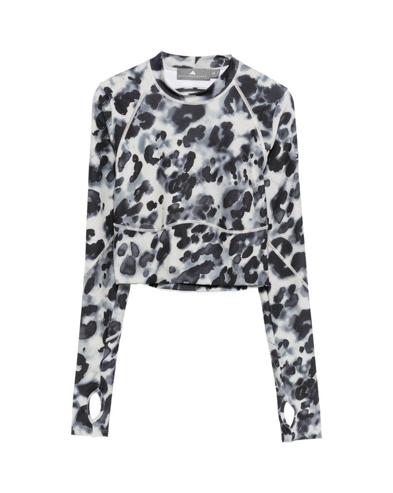 Adidas By Stella Mccartney Black Polo T-shirt Glam Steals