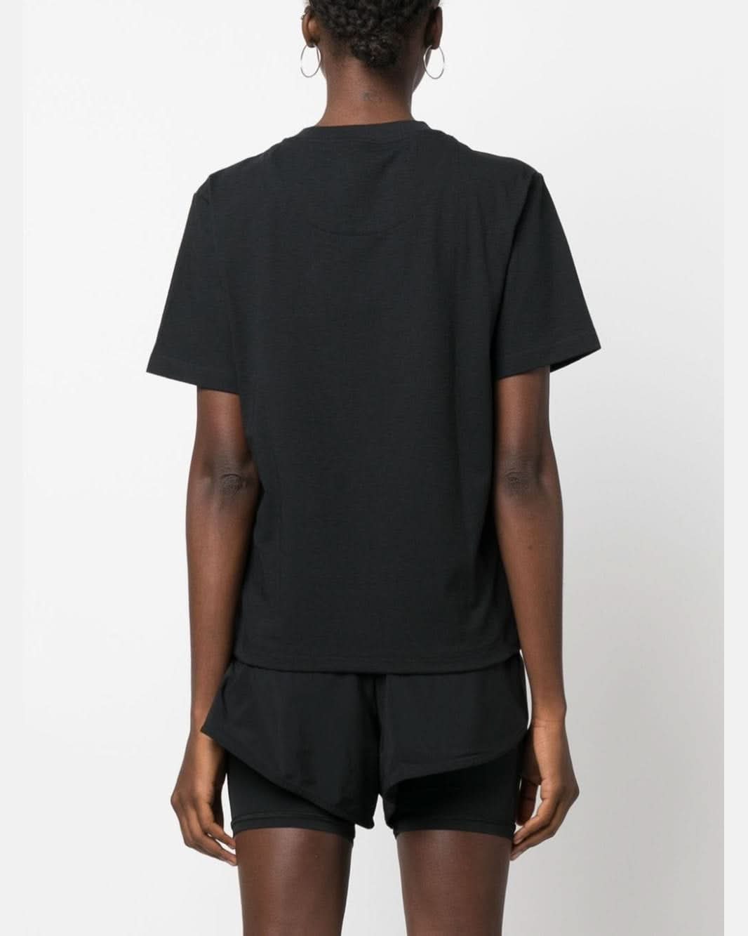 Adidas By Stella Mccartney Black Polo T-shirt Glam Steals