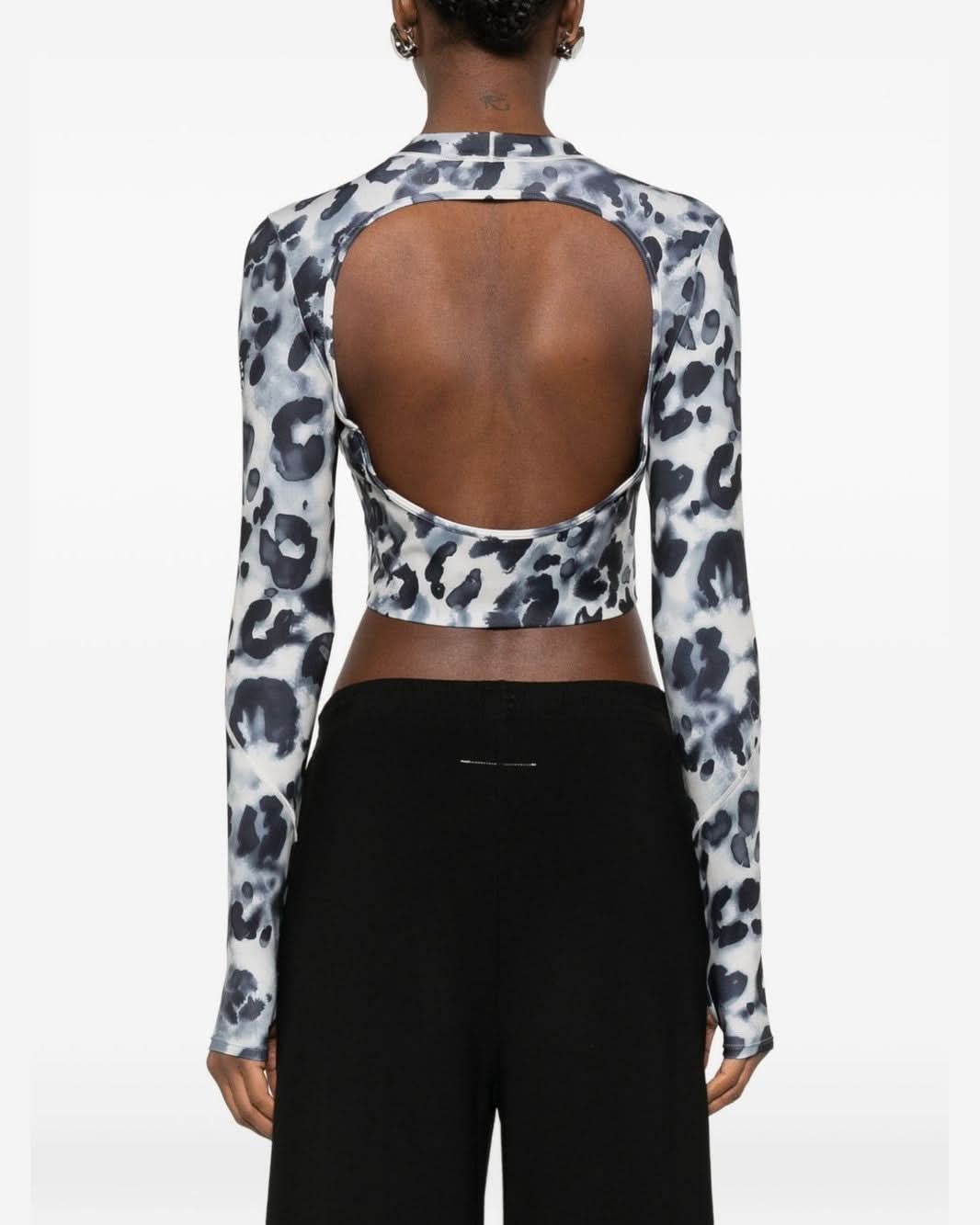 Adidas By Stella Mccartney Black Polo T-shirt Glam Steals