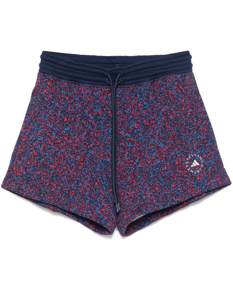 Adidas By Stella Mccartney Cotton Shorts Glam Steals