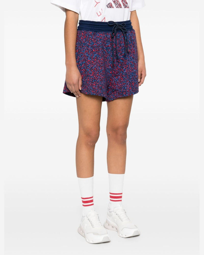 Adidas By Stella Mccartney Cotton Shorts Glam Steals
