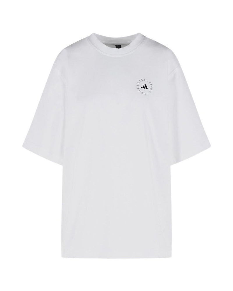 Adidas By Stella Mccartney White Polo T-shirt Glam Steals