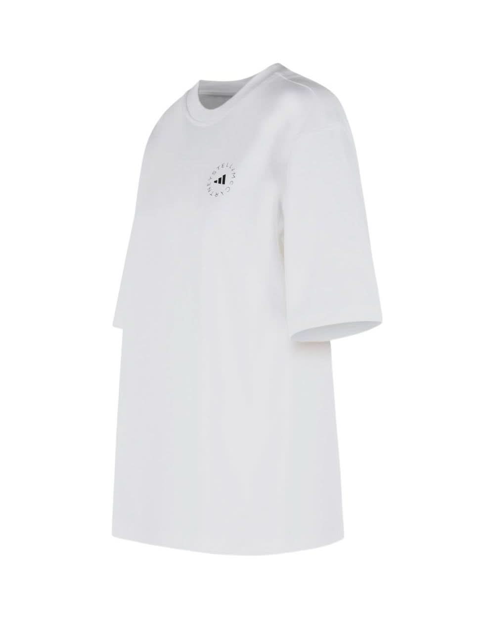 Adidas By Stella Mccartney White Polo T-shirt Glam Steals