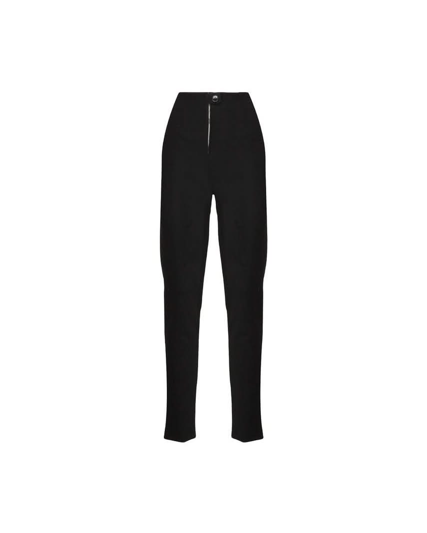 Alaïa Black Elastane Leggings 