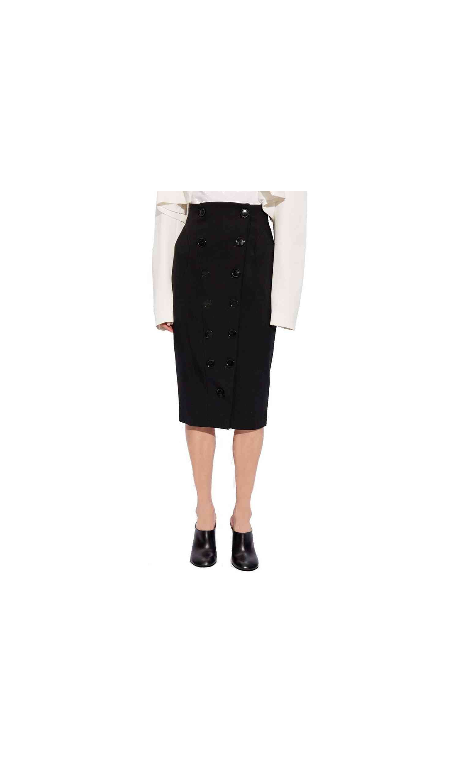 Alaïa Wool Pencil Skirt Glam Steals