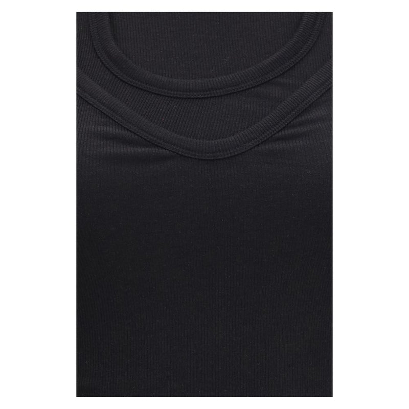 Alainpaul Black Lyocell Tank Top Glam Steals