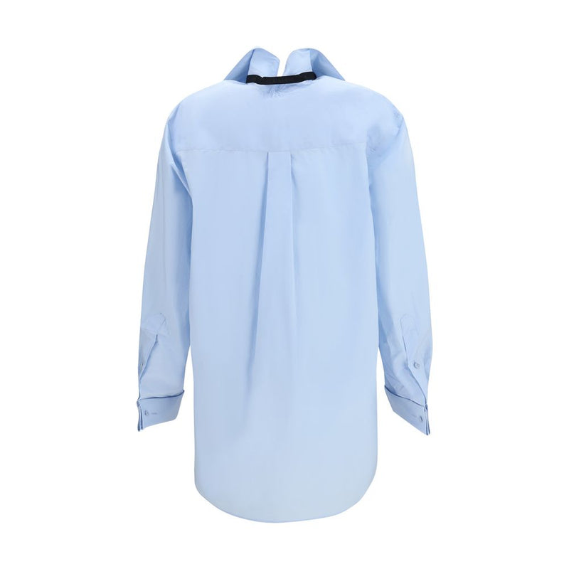 Alainpaul Blue Cotton Dress Shirt Glam Steals