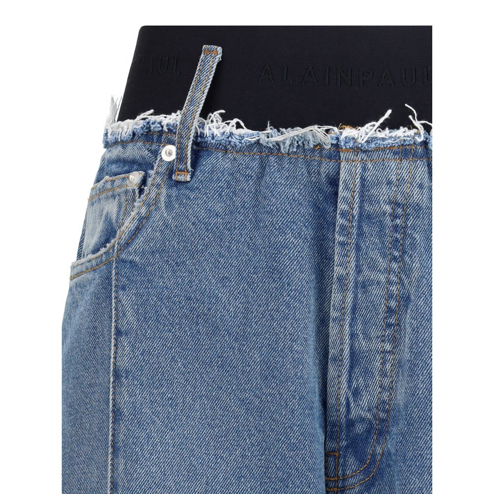 Alainpaul Elastic Waist Jeans Glam Steals