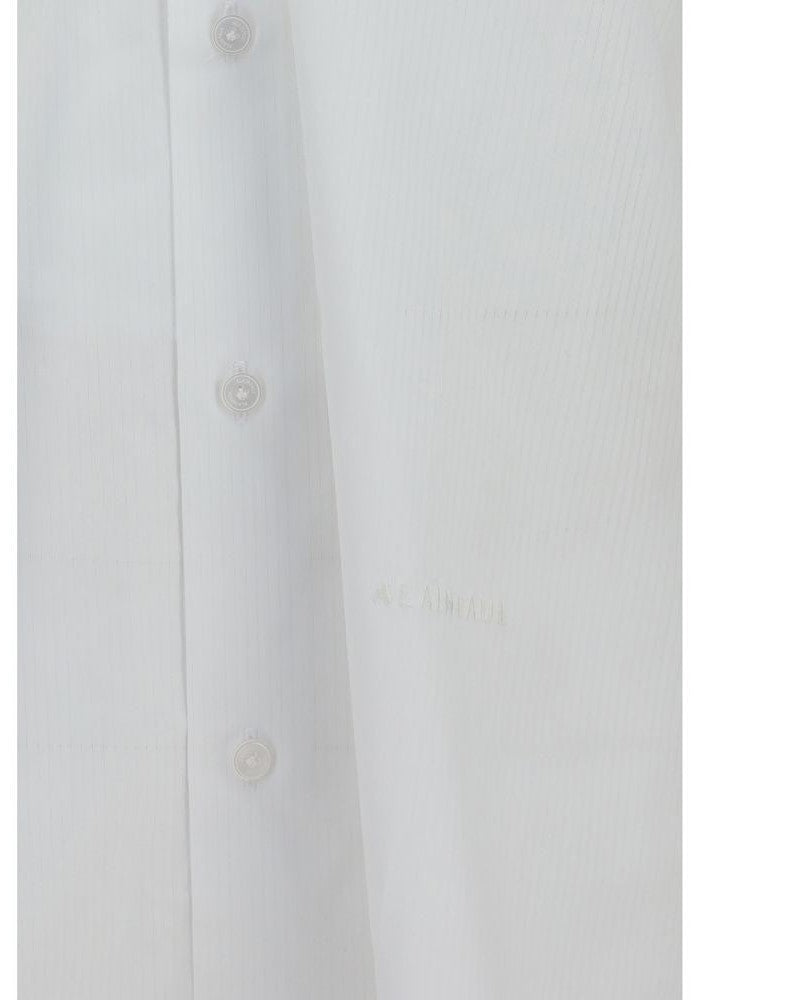 Alainpaul White Cotton Shirt Glam Steals