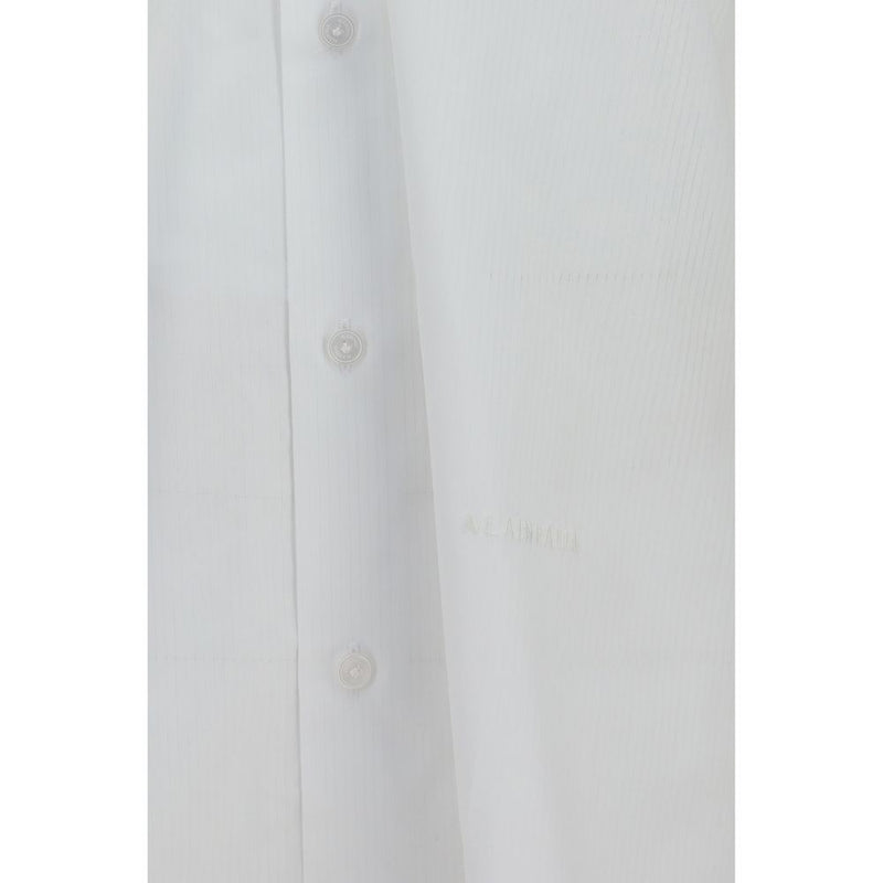 Alainpaul White Cotton Shirt Glam Steals
