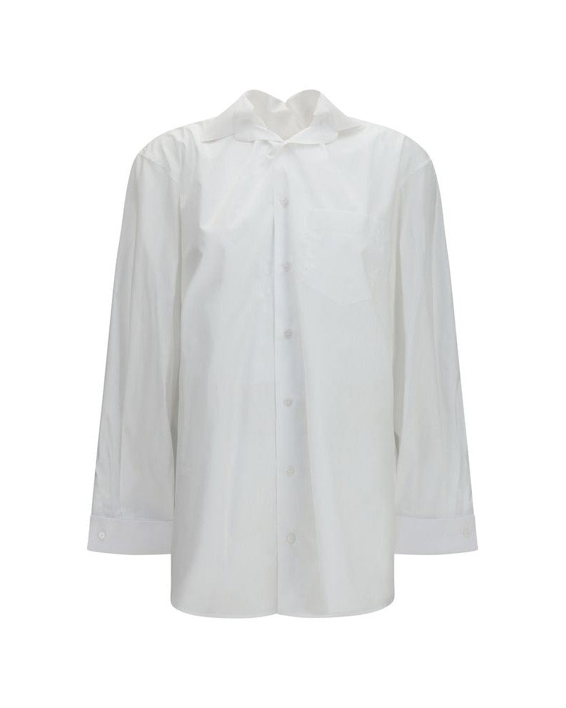 Alainpaul White Cotton Shirt Glam Steals