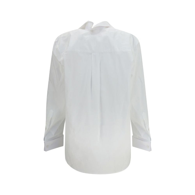 Alainpaul White Cotton Shirt Glam Steals