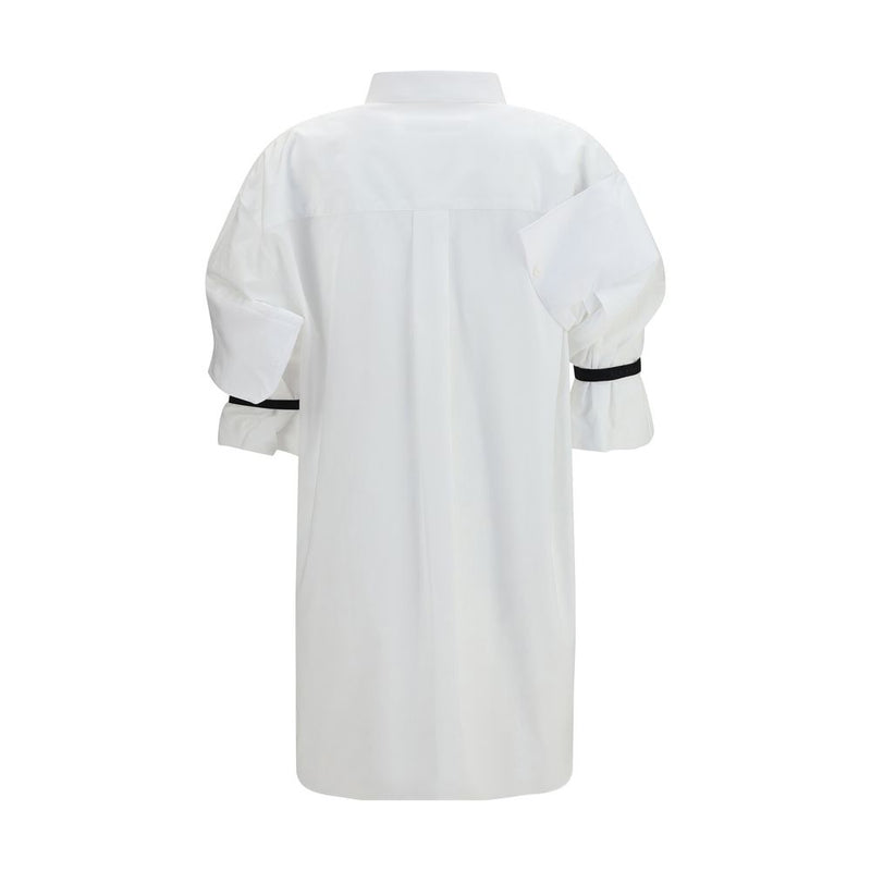 Alainpaul White Cotton Shortsleeve Shirt Glam Steals