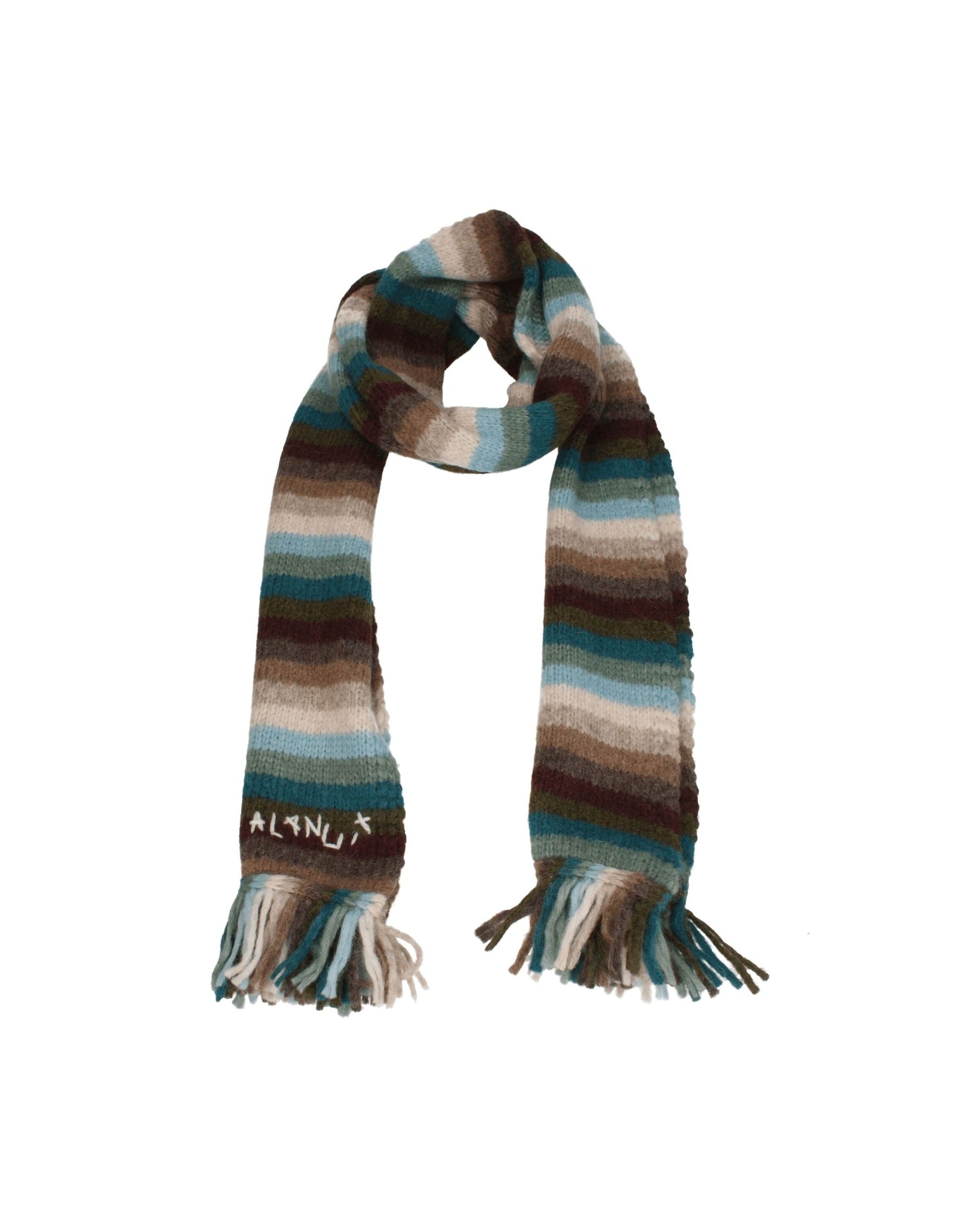 Alanui Beige Leather Scarves Glam Steals