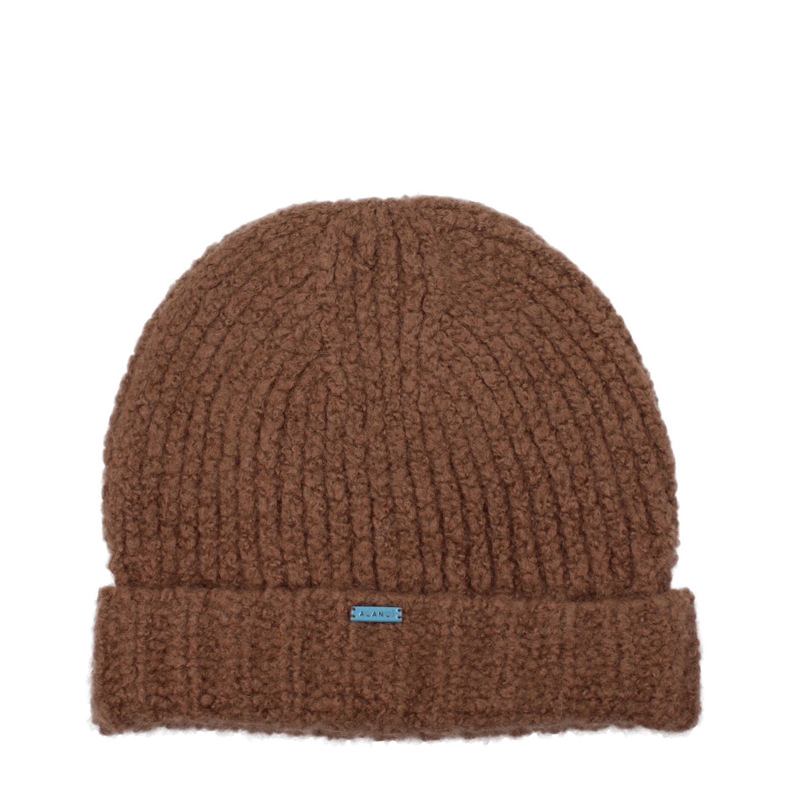 Alanui Brown Cashmere Beanie Glam Steals