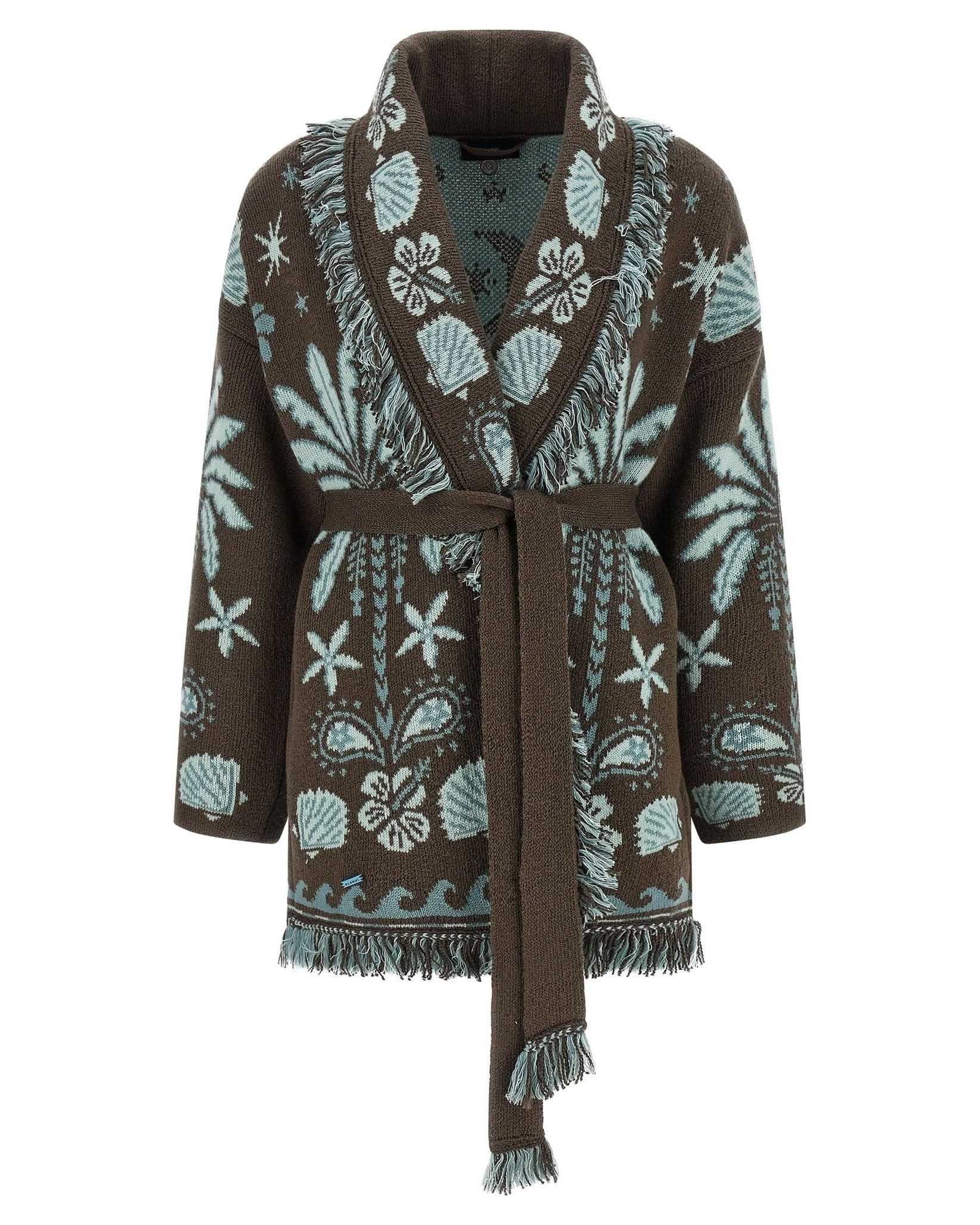Alanui Echoes Of The Island Cardigan Glam Steals