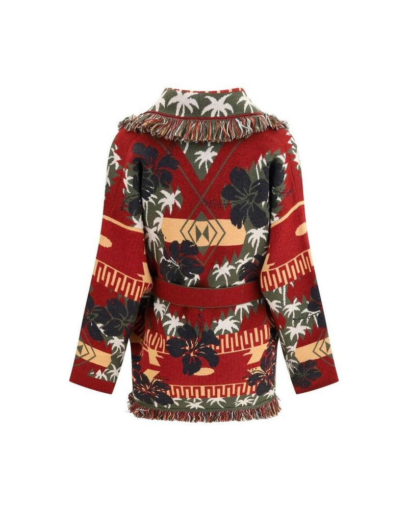 Alanui Hibiscus Bloom Cardigan Glam Steals