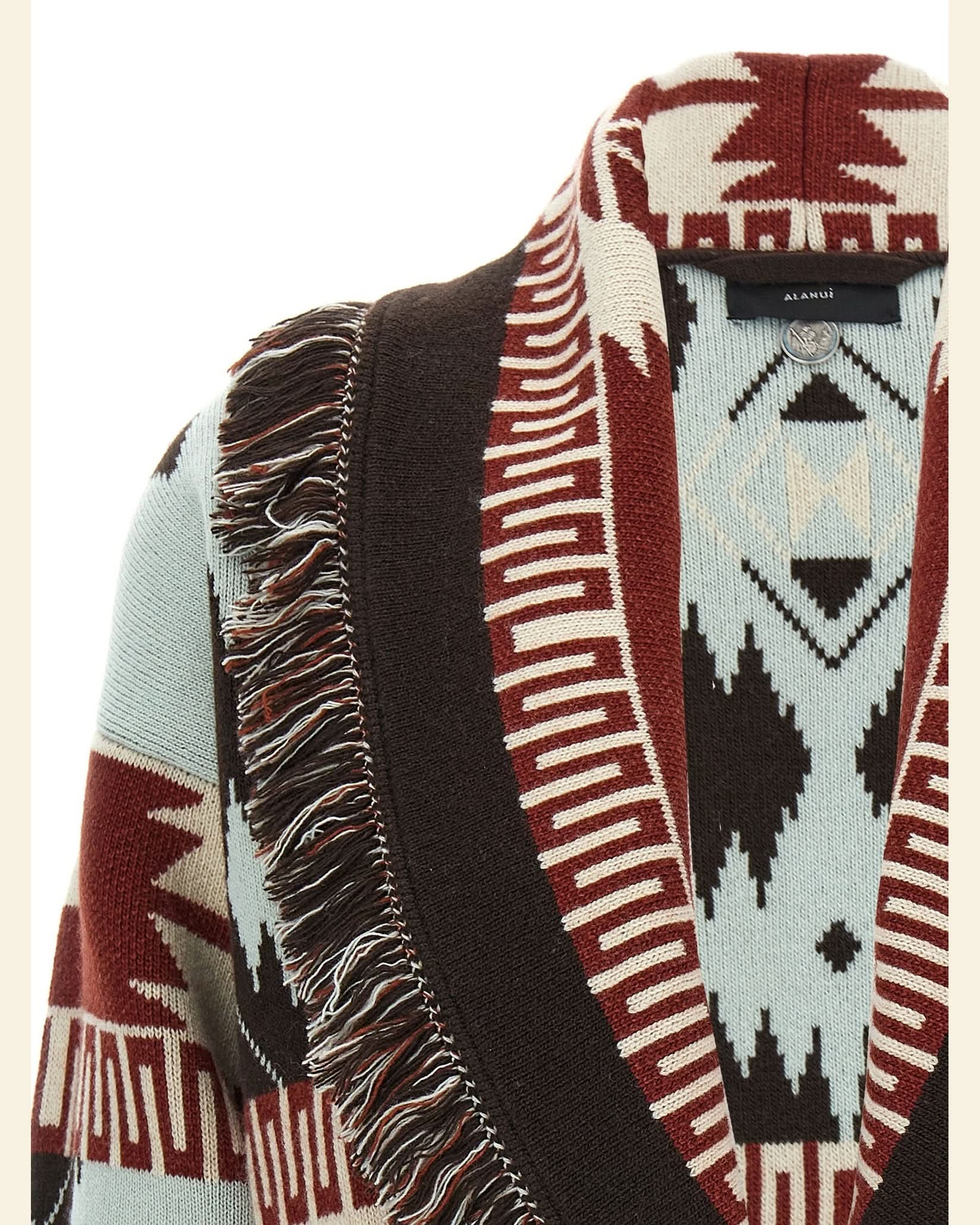 Alanui Icon Thistles Cardigan Knitwear