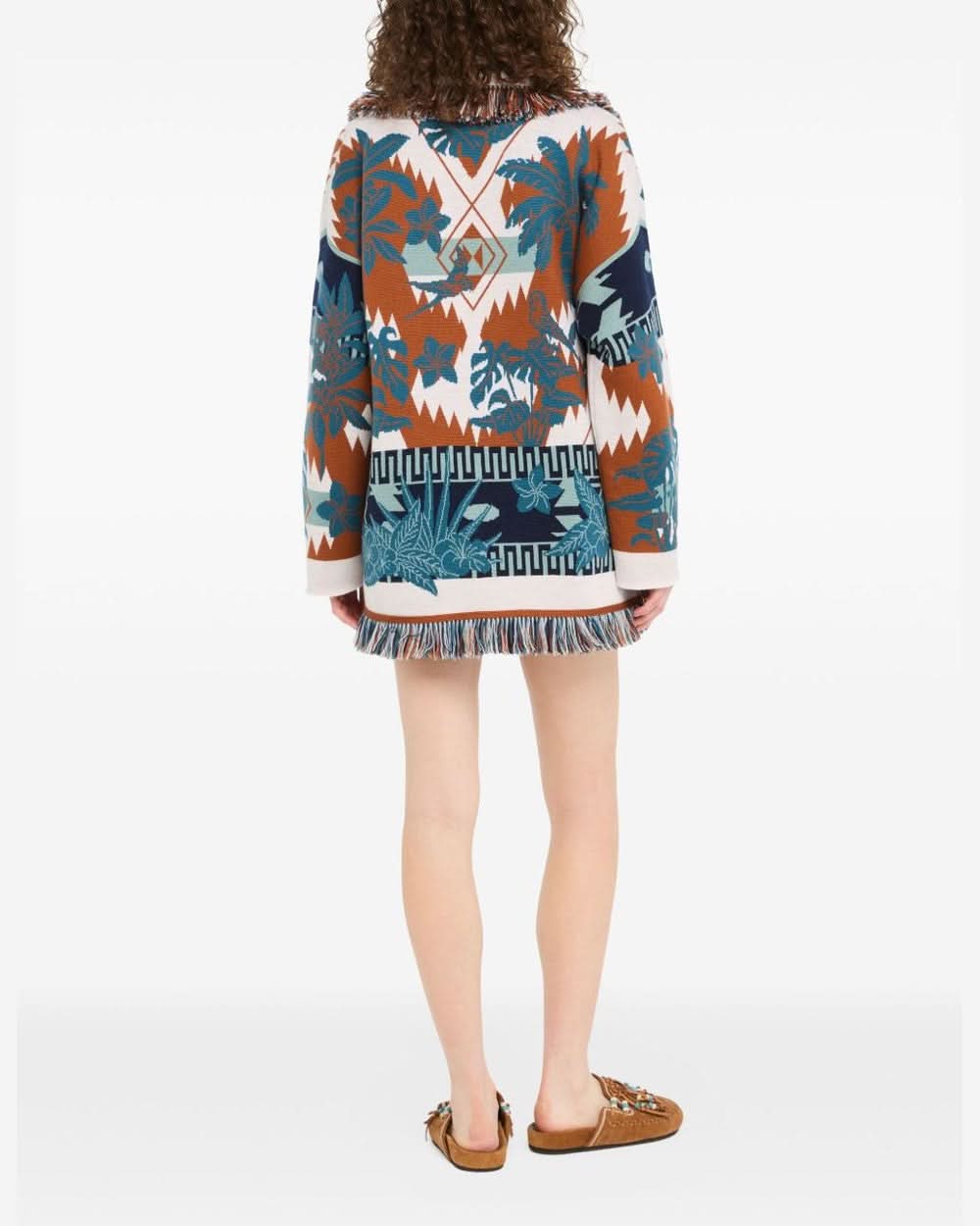 Alanui Multicolour Sweater Glam Steals