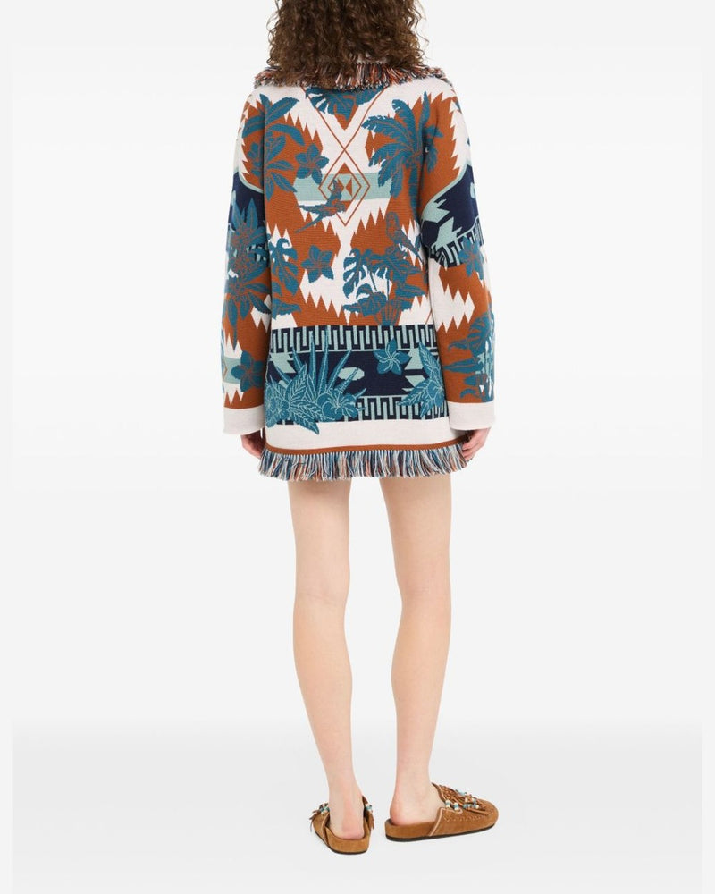 Alanui Multicolour Sweater Glam Steals