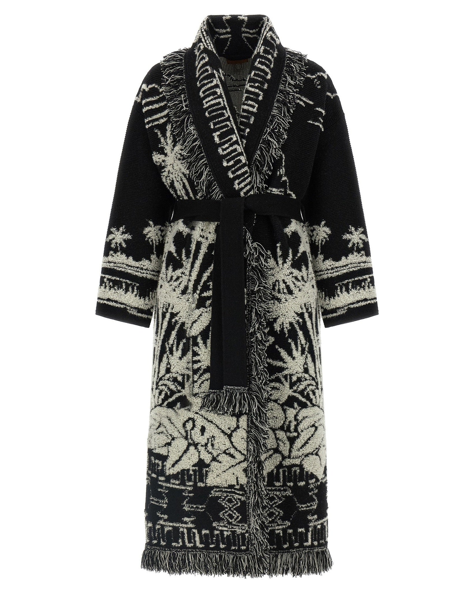 Alanui Palm Grove Tales Coat Glam Steals