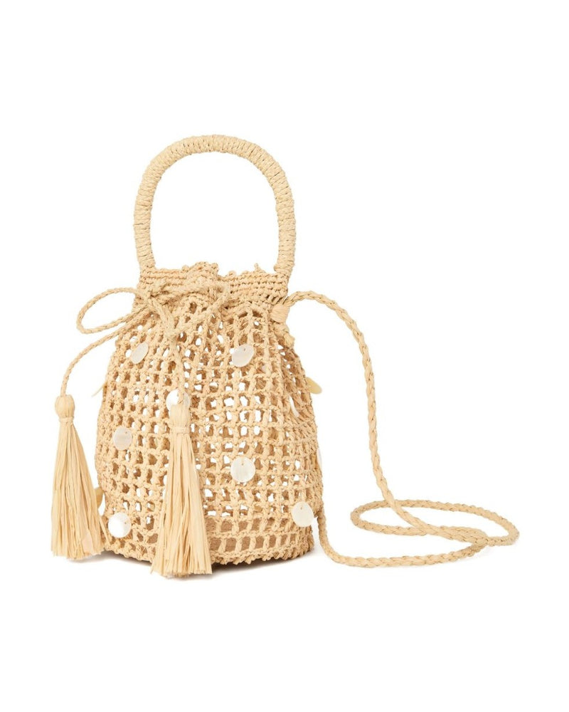Alanui Precious Moments Raffia Satchel Bag Glam Steals
