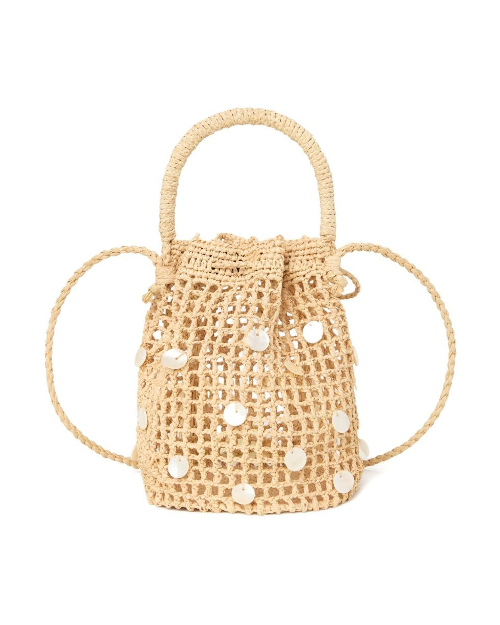 Alanui Precious Moments Raffia Satchel Bag Glam Steals