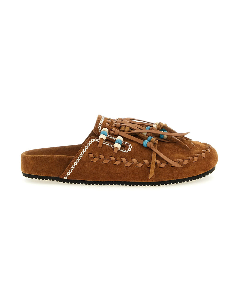 Alanui The Journey Sabots Flat Shoes