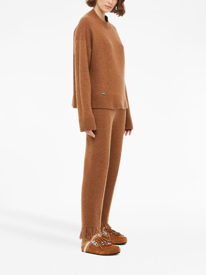 Alanui Trousers Camel Glam Steals